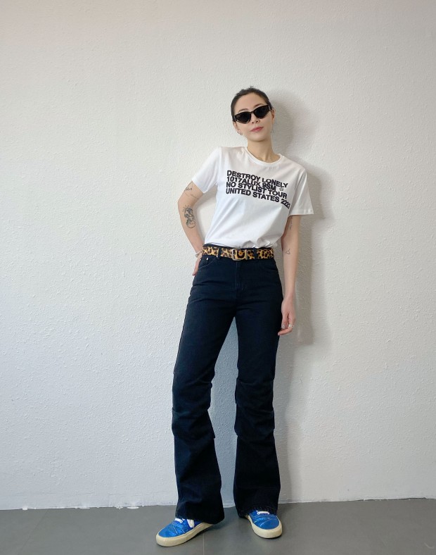 Black Stack Jeans #250205